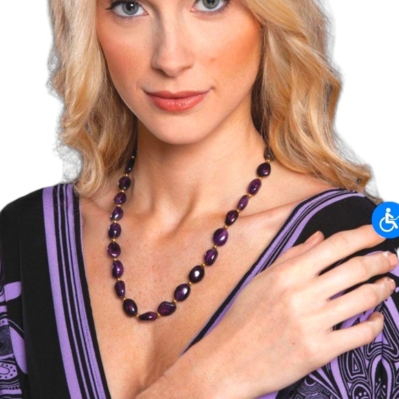 Stauer amethyst necklace deals